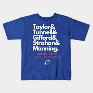 The Giants of New York Football! Kids T-Shirt